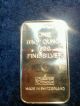 Rare 1 Troy Ounce Silver Bar La Open 1973 Made In Switzerland.  999 Fine Silver Silver photo 1