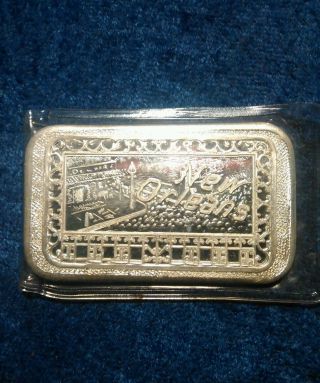 Very Rare Vintage Orleans.  999 Silver Art Bar.  Mother Lode photo