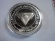 National Fishing Grand Slam Walleye 1 Troy Ounce.  999 Pure Silver Coin Silver photo 2