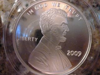 2009 1 Oz.  999 Silver Medallion Or Token Coin Lincoln One Cent Capitol Building photo