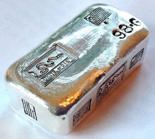Unite Or Die 98 G Silver Loaf Bar 1776 American Flag About 100 G Add To Ur Eagle photo