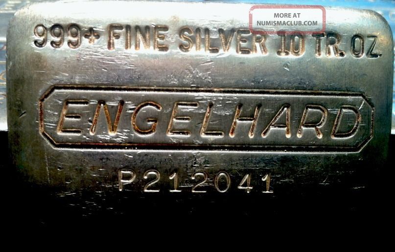 engelhard 10 oz silver bar serial number lookup