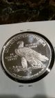 Indian Head Eagle 1 Troy Oz.  999 Fine Silver Round One Ounce Bullion Silver photo 3