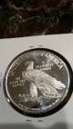 Indian Head Eagle 1 Troy Oz.  999 Fine Silver Round One Ounce Bullion Silver photo 5