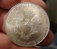 2000 Silver American Eagle.  999 Round - - - - - - Devils 1 Dayer Silver photo 1