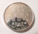 Ajkcn822 Silver 1 Oz.  999 Christmas Santa Claus Round Coin 31g Silver photo 1