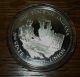 1976 Proof Sterling Silver 33 Gram Indiana Franklin State Medal 1 Oz Rare Silver photo 1