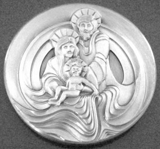 Christmas / Nativity / 25.  7g.  999,  Silver / With Display Case / Priority Mail photo