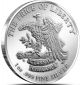 1 Troy Oz Dont Tread On Me - The Price Of Liberty Round.  999 Fine Silver Coin Silver photo 1