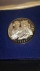 1972 Paul Revere Silversmith Wittnauer Medal 38.  1g.  999 Fine Silver High Relief Silver photo 2