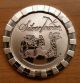 Silvertowne One Troy Ounce Solid.  999 Fine Silver Stackable Bullion Round. Silver photo 1