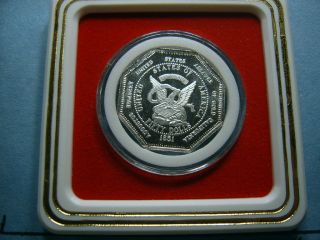 Humbert Moffat Octagon Fifty Dollar Slug 1851 Version 999 Silver Coin Rare photo