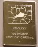 Kentucky State Flower & Bird 1.  2 Oz Silver Goldenrod & Kentucky Cardinal Silver photo 1