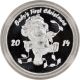2014 Holiday Silver 1 Oz.  Medallion - Baby ' S First Christmas In Deluxe Giftbox Silver photo 1