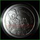 Silver Shield Members Only Christmas Proof Santa Consumerism / Peace.  999 Sbss Silver photo 1