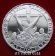 Solid Silver Round 1 Troy Oz Jesus Christ Passion Salvation Agony.  999 Pure Bu Silver photo 2