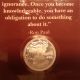 1/10th Oz American Eagle Liberty Coin.  999 Silver With Exclusive Ron Paul Card Silver photo 2