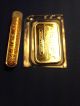 1troy Oz Silver Bar.  999 Apmex And Vial Of Gold Flake Silver photo 4