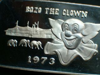 Bozo The Clown -.  999 Silver Art Bar - 1 Oz.  - Mount Everest photo