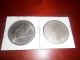1922 - S Peace 90 Silver Dollar & 1976 - P Bicentennial Dollar - 1 Day - 90 Silver Dollars photo 1