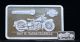 1.  4 Oz.  999 Pure Silver Bar “1947 Fl 74/knucklehead” Harley - Davidson,  1 Gram Silver photo 1