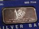 1 Oz Fine Silver.  999 Liberty Bust Washington With Natural Toning Low Bid Silver photo 6