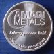 1 Oz Amagi Metals End The Fed.  999 Fine Silver Art Round Silver photo 4