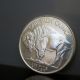 Silver 1 Oz Round Buffalo Indian Chief Commemorative No Reserve/ Silver photo 5