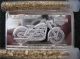 1.  4 - Oz.  999 Pure Silver Rare 1952 K Model American Classic Harley Davidson,  Gold Silver photo 1