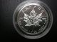 1988 Canadian Five ($5) Dollar Silver Coin.  1 Oz.  999 Fine Silver Silver photo 1