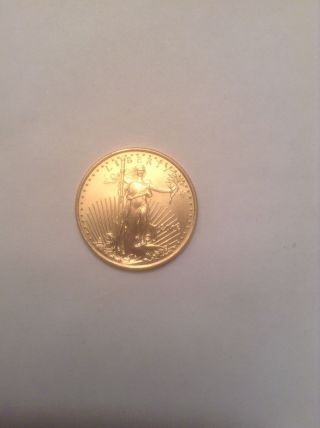 2000 1/4 Oz.  Gold American Eagle Coin photo