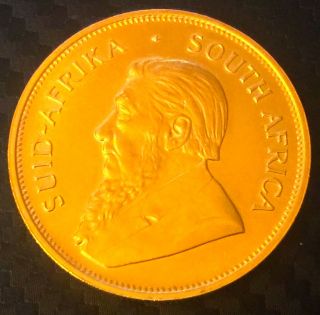1979 1 Oz South African Gold Krugerrand 22 Karat Gold Coin - photo