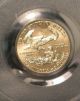 2009 American Gold Eagle Pcgs Ms 70 First Strike $5 1/10 Oz.  999 Fine Gold Gold photo 3