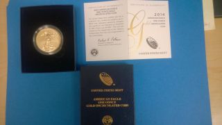 2014 1 Oz Gold American Eagle - Brilliant Uncirculated - Ebay photo