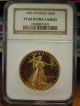1986 - W $50 American Gold Eagle Proof Ngc Pf69 Ultra Cameo 1st Yr Issu Gold photo 8