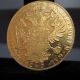 1915 Austrian 4 Ducat 40 Mm 13g.  986 Solid Gold Bullion Coin Gold photo 6