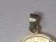 22ct & 9ct 1908 Half Sovereign Solid Gold Coin Pendant Gold photo 2