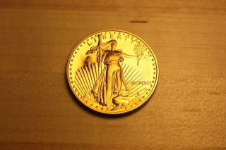 1991 - P 1/2 Ounce Gold American Eagle $25 Coin photo