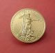 2014 American Gold Eagle $10 1/4 Oz.  999 Fine Gold Near Perfect Gem Bu U.  S. Gold photo 2