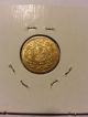 1920 Afghanistan Gold 1/2 Amani (5 Rupees) 90 Gold Coin (high Quaility Ch Bu) Gold photo 2