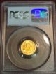 1986 $5 American 1/10 Oz Gold Eagle Pcgs Ms69 Clearance Gold photo 3