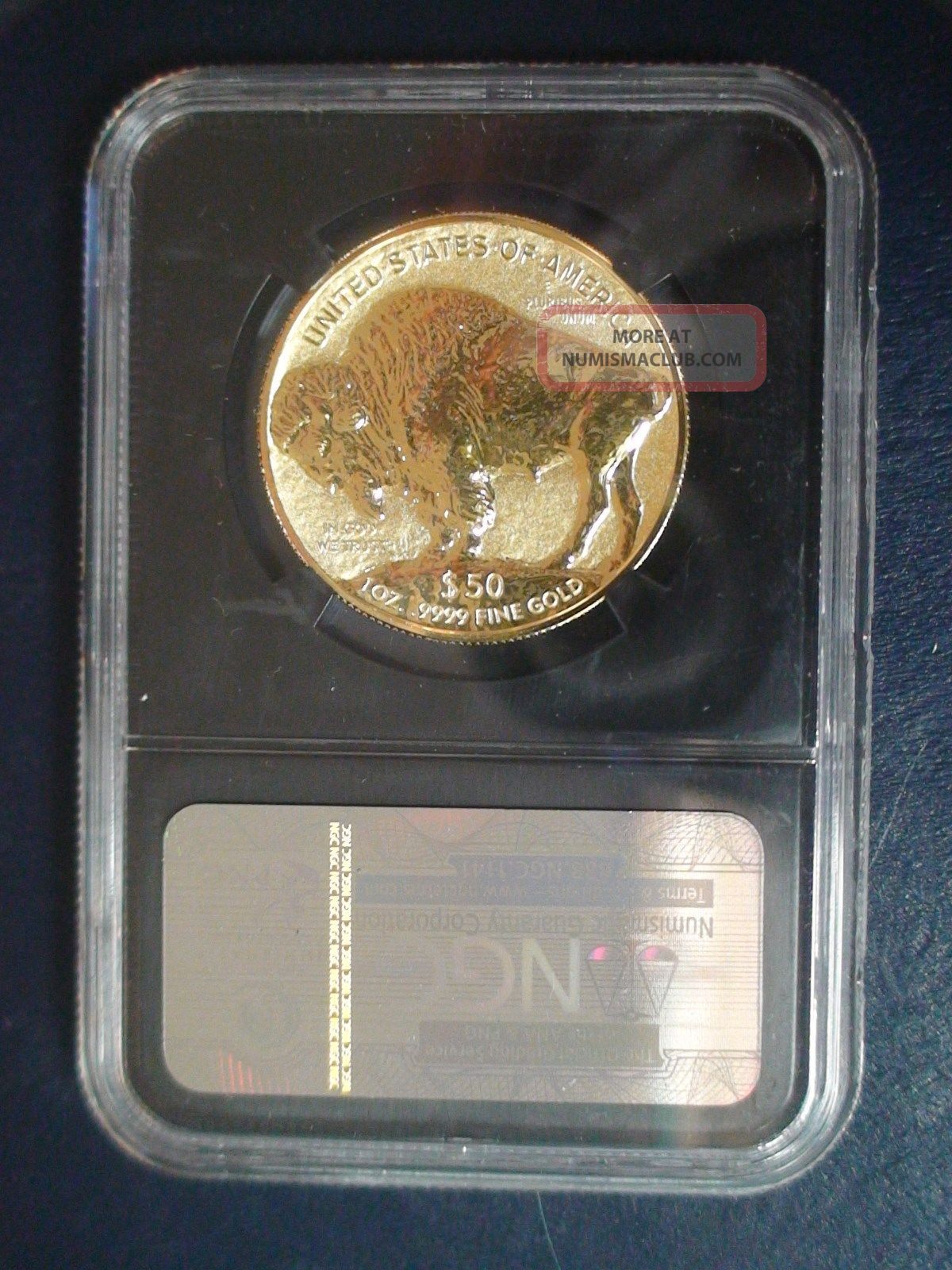 2013 W $50 Gold Buffalo Ngc Pf70 Reverse Proof One Ounce 1oz Coin W/ Box