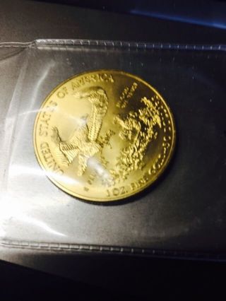 2014 1oz Gold American Eagle Coin photo