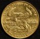 1986 $5 1/10th Oz Gold Eagle Bullion Coin Gold photo 1