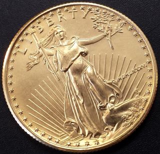 1986 1/2 Oz,  $25.  00 Gold Eagle First Year Of The Series photo