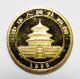 1999 China Gold Panda 5 Yuan 1/20 Oz.  Bullion Proof Coin.  999 Gold Gold photo 1