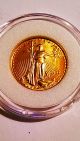 $5 American Gold Eagle 1999 Uncirculated 1/10 Oz Bu Gold photo 2