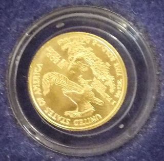 5 2003 American Eagle 1/10 Oz Gold Bullion Coin By U S Government photo