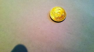 $5 1/10 Oz Gold American Eagle 2001 Uncirculated photo