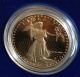 1986w American Gold Eagle 1oz Gold Proof Coin $50 Us W/coa Gold photo 4